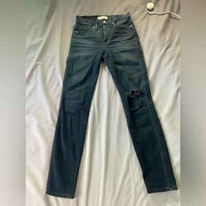 Sz25 Madewell 10” High Rise Skinny, great condition!
